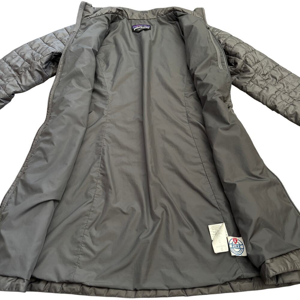 Patagonia Women’s Nano Puff Parka Silver Grey - Size: Small - Picture 12 of 13